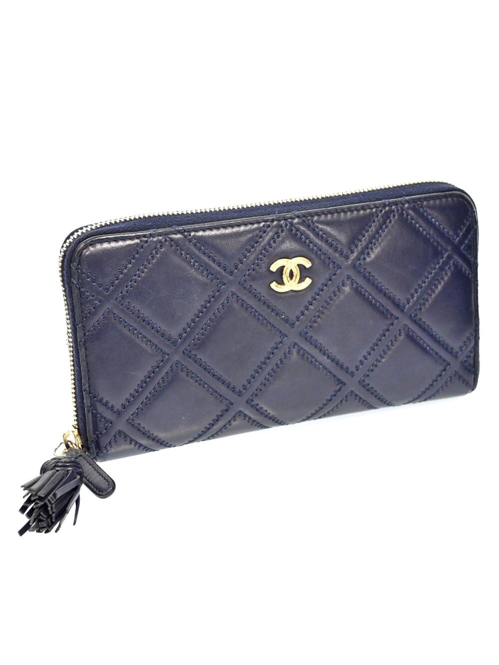 Auth Chanel Quilted Matelasse Cc Logo #259283C53B